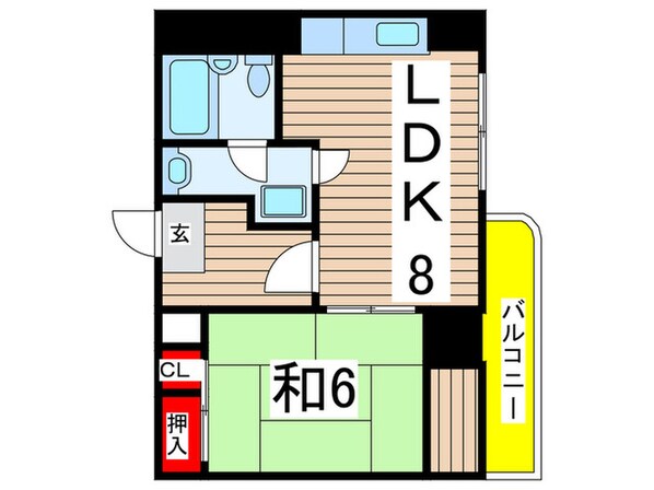 中京第３ビルの物件間取画像